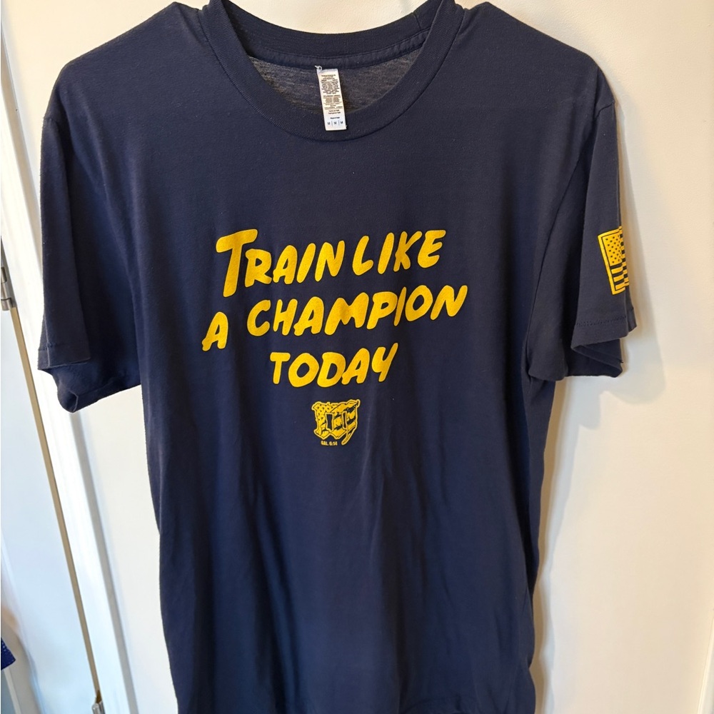 Mayhem Men's Navy Graphic T-Shirt Notre Dame